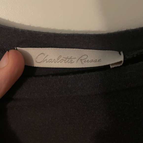 Charlotte Russe Womens 3/4 Sleeve Shirt. Size M - Picture 3 of 3